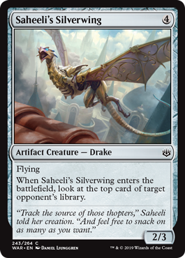 Saheeli's Silverwing - War of the Spark Spoiler