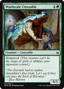 Wardscale Crocodile - War of the Spark Spoiler