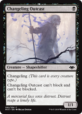 Changeling Outcast - Modern Horizons Spoiler