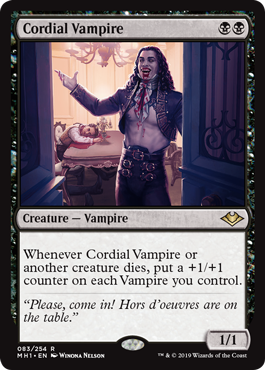 Cordial Vampire - Modern Horizons Spoiler