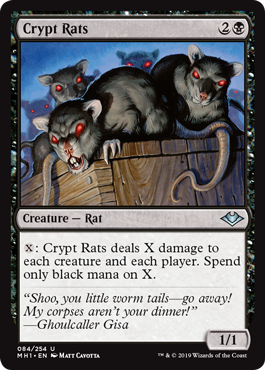 Crypt Rats - Modern Horizons Spoiler