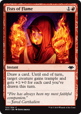 Fists of Flame - Modern Horizons Spoiler