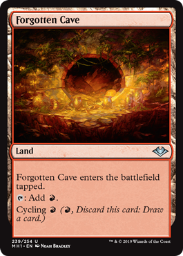 Forgotten Cave - Modern Horizons Spoiler