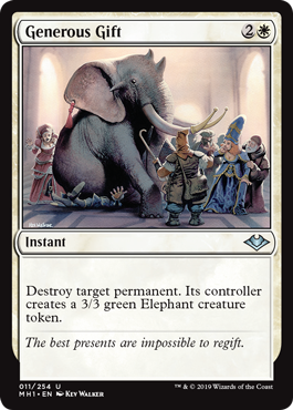 Generous Gift - Modern Horizons Spoiler