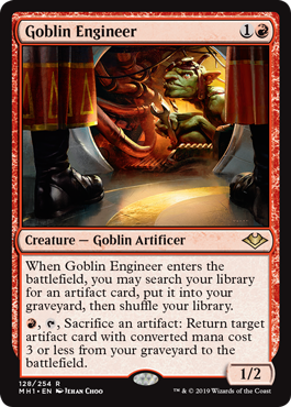 Goblin Engineer - Modern Horizons Spoiler