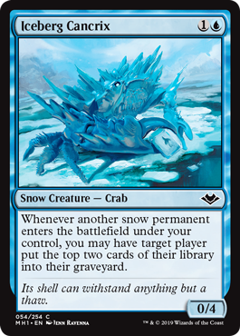 Iceberg Cancrix - Modern Horizons Spoiler