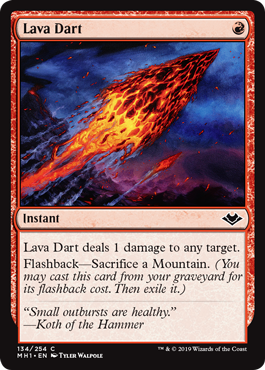 Lava Dart - Modern Horizons Spoiler