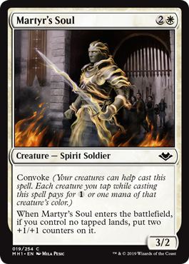 Martyr's Soul - Modern Horizons Spoiler