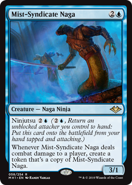 Mist-Syndicate Naga - Modern Horizons Spoiler