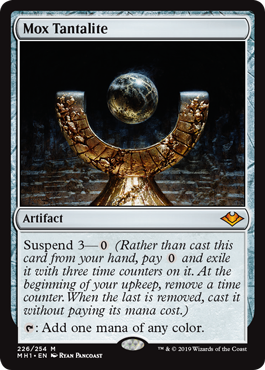 Mox Tantalite - Modern Horizons Spoiler