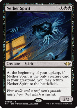 Nether Spirit - Modern Horizons Spoiler