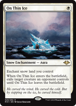 On Thin Ice - Modern Horizons Spoiler