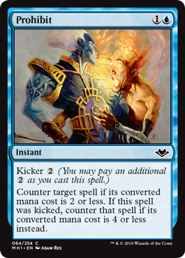 Prohibit - Modern Horizons Spoiler