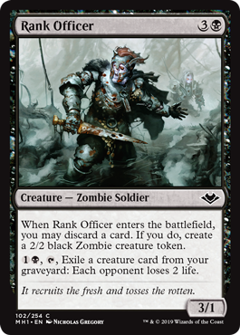 Rank Officer - Modern Horizons Spoiler