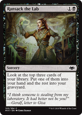 Ransack the Lab - Modern Horizons Spoiler