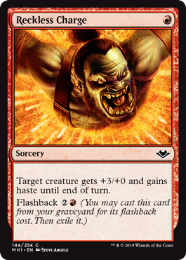 Reckless Charge - Modern Horizons Spoiler