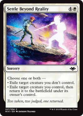 Settle Beyond Reality - Modern Horizons Spoiler