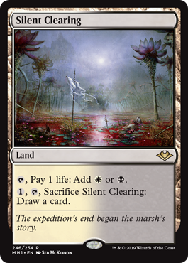 Silent Clearing - Modern Horizons Spoiler