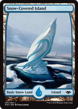 Snow-Covered Island - Modern Horizons Spoiler