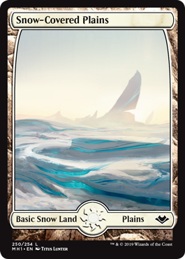 Snow-Covered Plains - Modern Horizons Spoiler