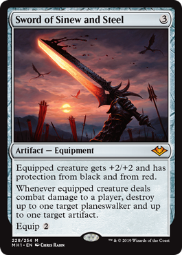 Sword of Sinew and Steel - Modern Horizons Spoiler