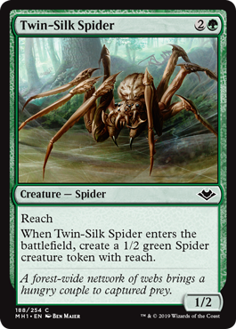 Twin-Silk Spider - Modern Horizons Spoiler