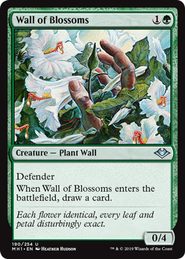 Wall of Blossoms - Modern Horizons Spoiler