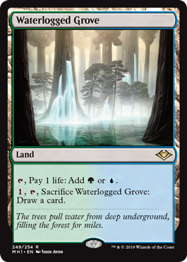 Waterlogged Grove - Modern Horizons Spoiler