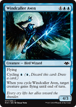 Windcaller Aven - Modern Horizons Spoiler