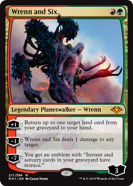 Wrenn and Six - Modern Horizons Spoiler