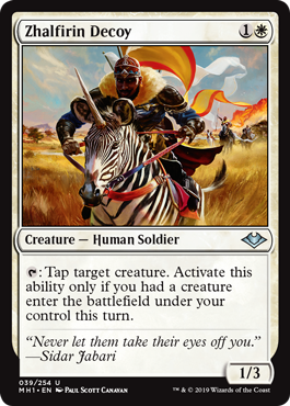 Zhalfirin Decoy - Modern Horizons Spoiler