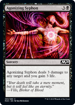 Agonizing Syphon - Core Set 2020 Spoiler