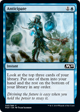 Anticipate - Core Set 2020 Spoiler