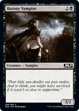 Barony Vampire - Core Set 2020 Spoiler