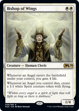 Bishop of Wings - Core Set 2020 Spoiler