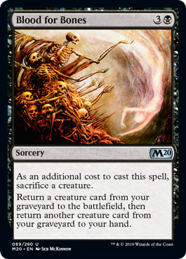 Blood for Bones - Core Set 2020 Spoiler