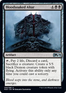 Bloodsoaked Altar - Core Set 2020 Spoiler