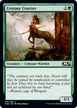 Centaur Courser - Core Set 2020 Spoiler