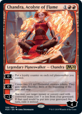 Chandra, Acolyte of Flame - Core 2020 Spoiler