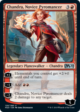 Chandra, Novice Pyromancer - Core 2020 Spoiler