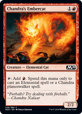 Chandra's Embercat - Core 2020 Spoiler