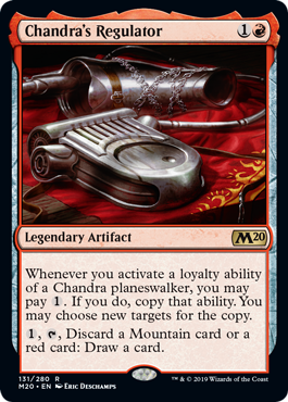 Chandra's Regulator - Core 2020 Spoiler