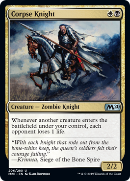 Corpse Knight - Core Set 2020 Spoiler