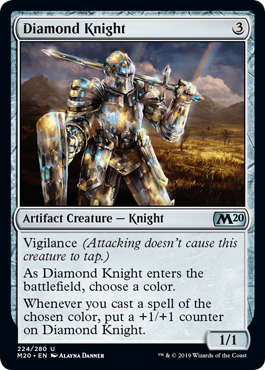 Diamond Knight - Core Set 2020 Spoiler