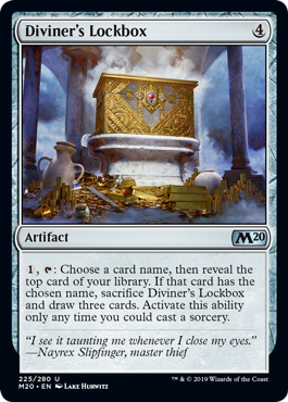 Diviner's Lockbox - Core Set 2020 Spoiler