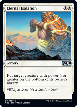 Eternal Isolation - Core Set 2020 Spoiler