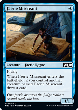 Faerie Miscreant - Core Set 2020 Spoiler