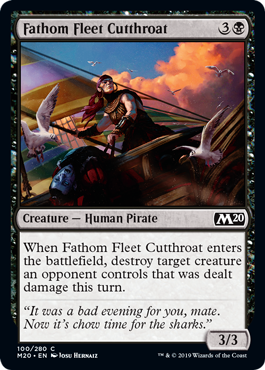 Fathom Fleet Cutthroat - Core Set 2020 Spoiler