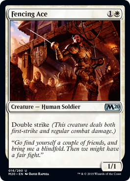 Fencing Ace - Core Set 2020 Spoiler