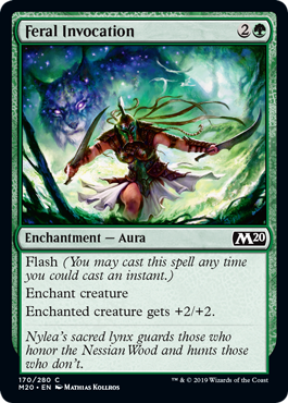 Feral Invocation - Core Set 2020 Spoiler